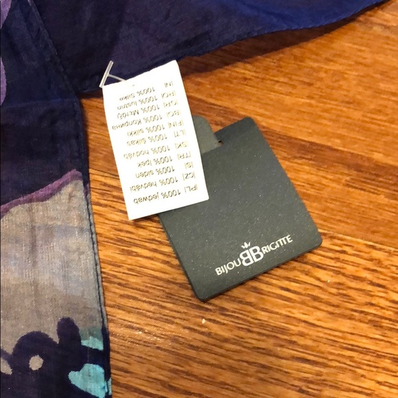 Bijou Brigitte Silk Scarf - Picture 3 of 5